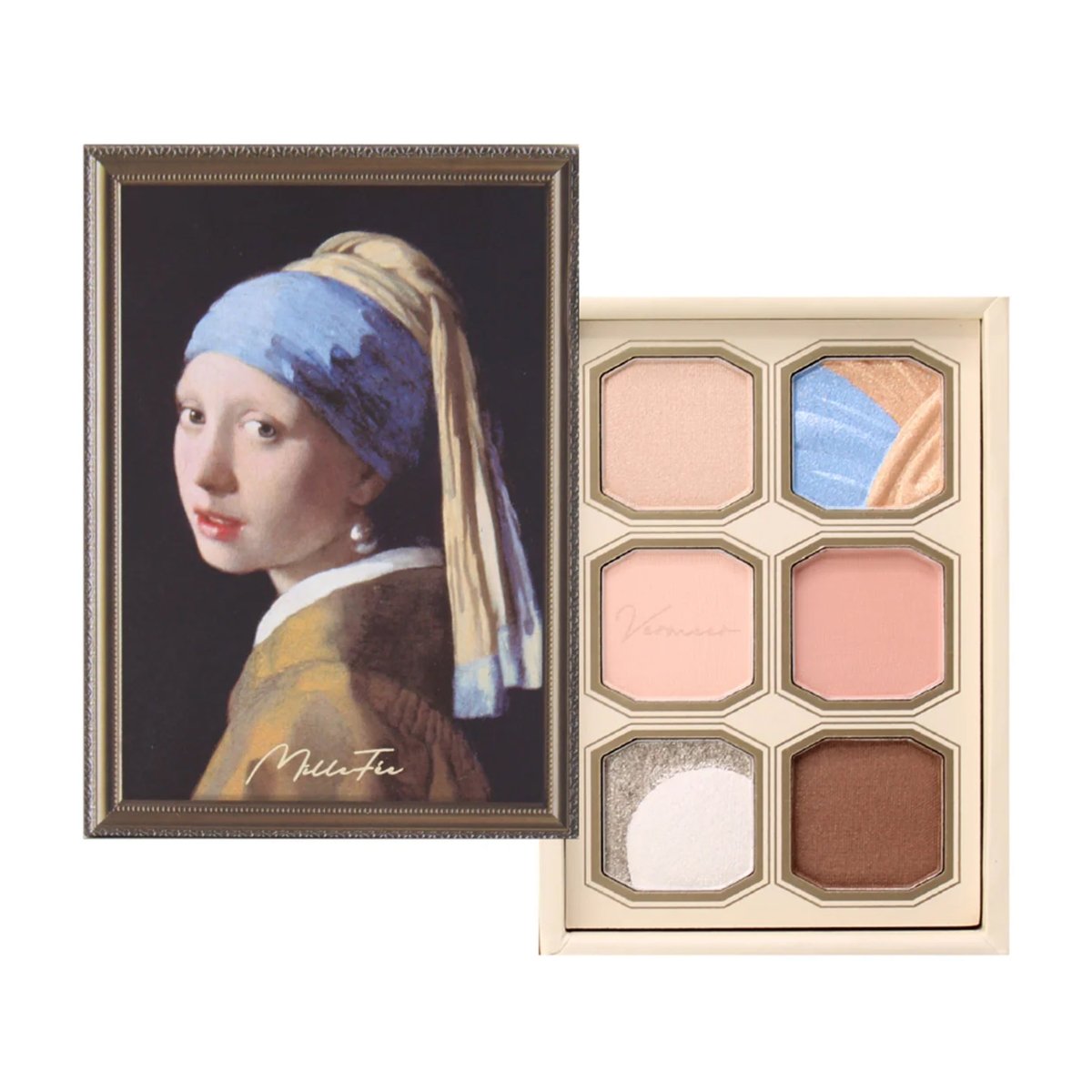 MILLEFEE Painting Shadow Palette - 13 Girl with a Pearl Earring Health & Beauty oceanbuy beauty markham toronto free ship USA asian korean skincare