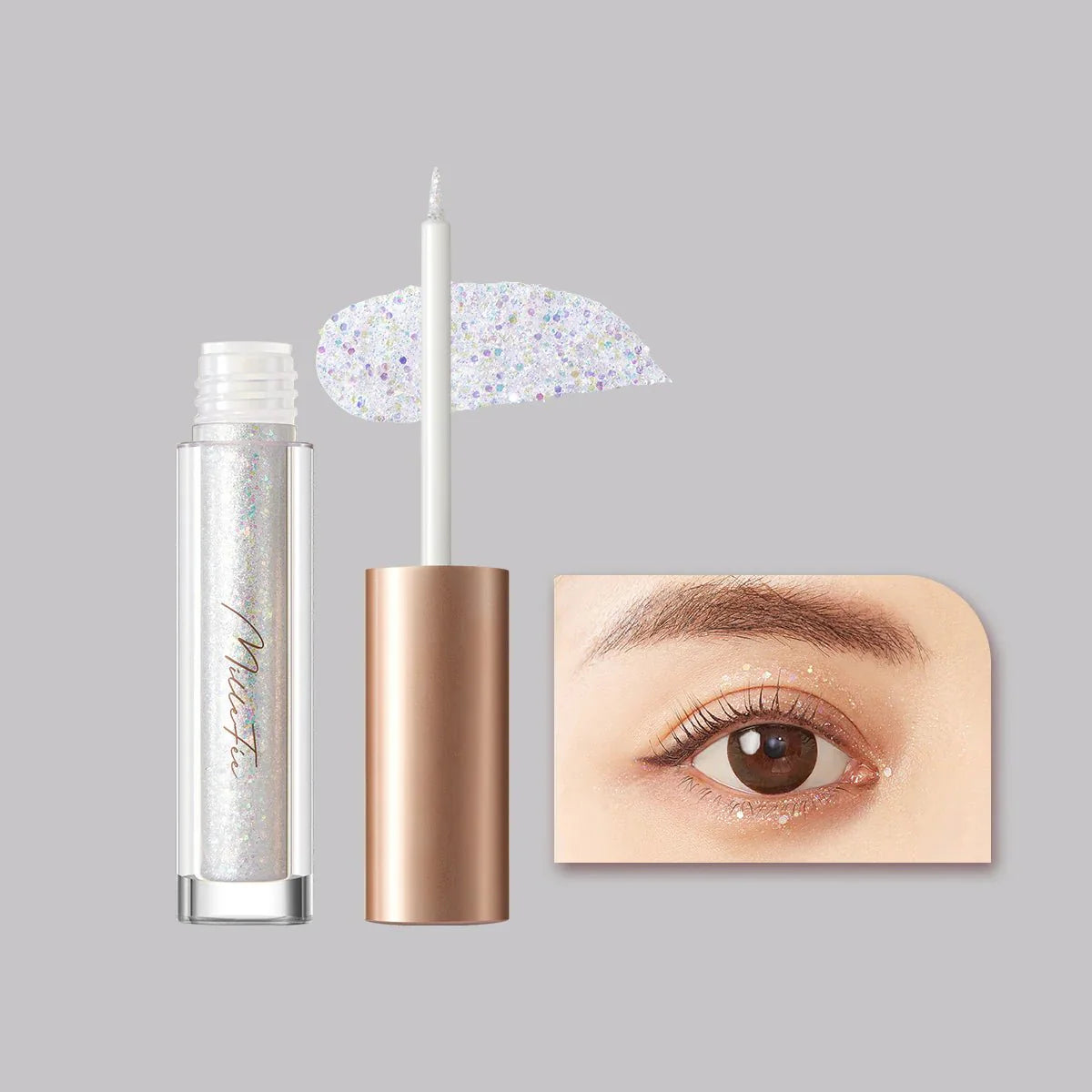 MILLEFEE Stellar Glitter Liner - 6 Color to Choose Health & Beauty oceanbuy beauty markham toronto free ship USA asian korean skincare