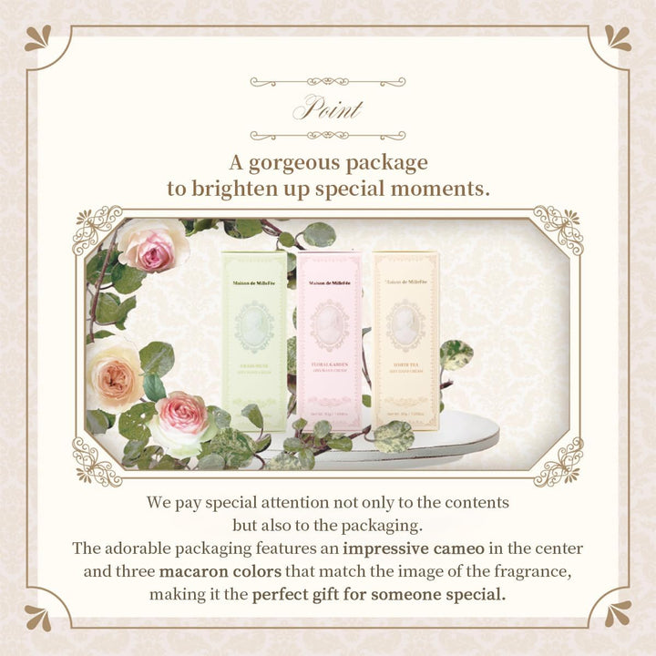 MAISON DE MILLEFEE Airy Hand Cream 30g - 03 White Tea Health & Beauty 4