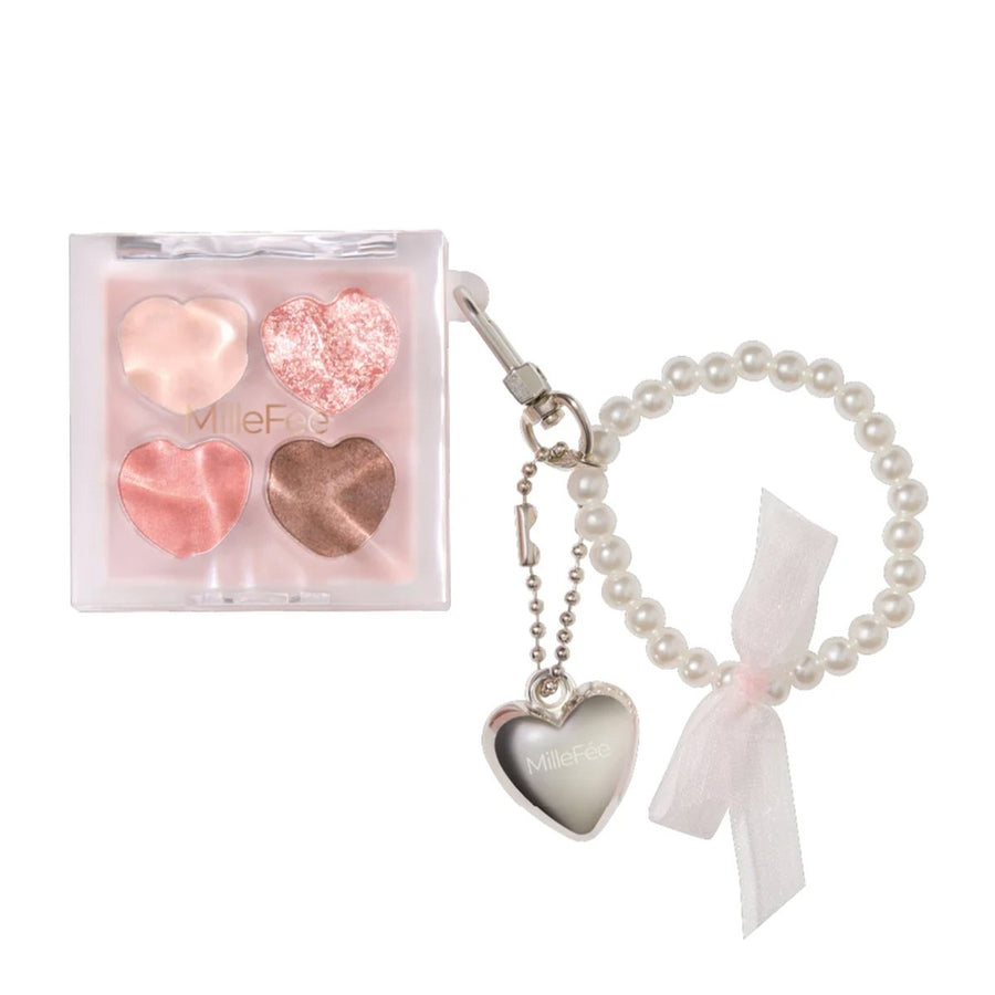 MILLEFEE Under Eye Glam Palette - 02 Strawberry Pink Health & Beauty 1