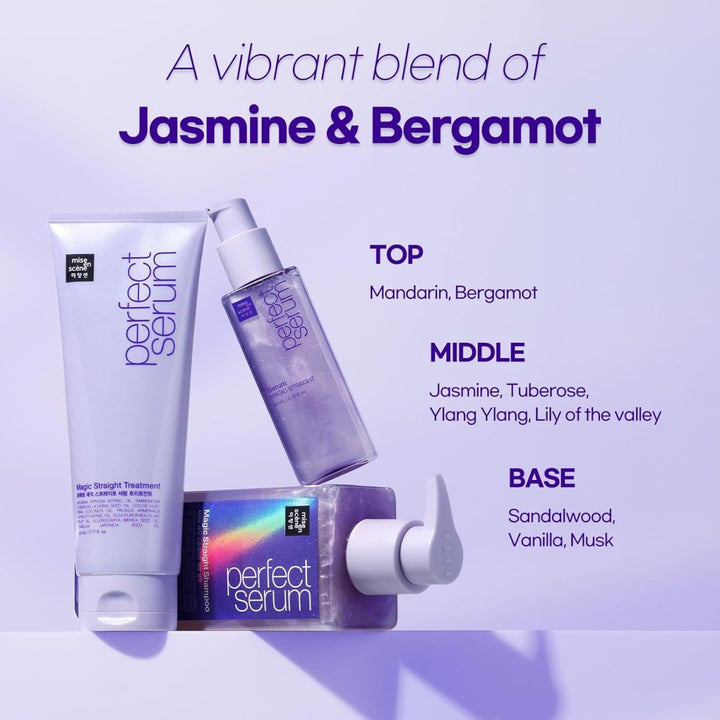 MISE EN SCENE Perfect Serum Magic Straight Shampoo 530ml Hair Care 8