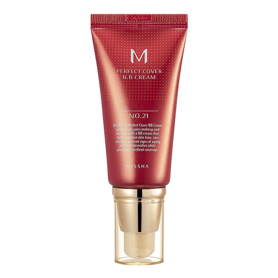 MISSHA M Perfect Cover BB Cream 50ml - No.21 Light Beige Health & Beauty Kbeauty markham toronto free ship USA asian korean