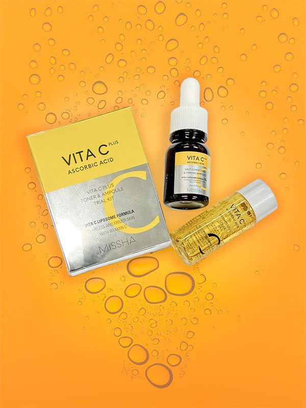 MISSHA Vita C Trial Kit - Toner & Ampoule oceanbuy.ca markham toronto free ship USA asian korean skincare