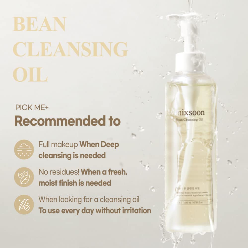 MIXSOON Bean Cleansing Oil 195ml Health & Beauty oceanbuy.ca markham toronto free ship USA asian korean skincare