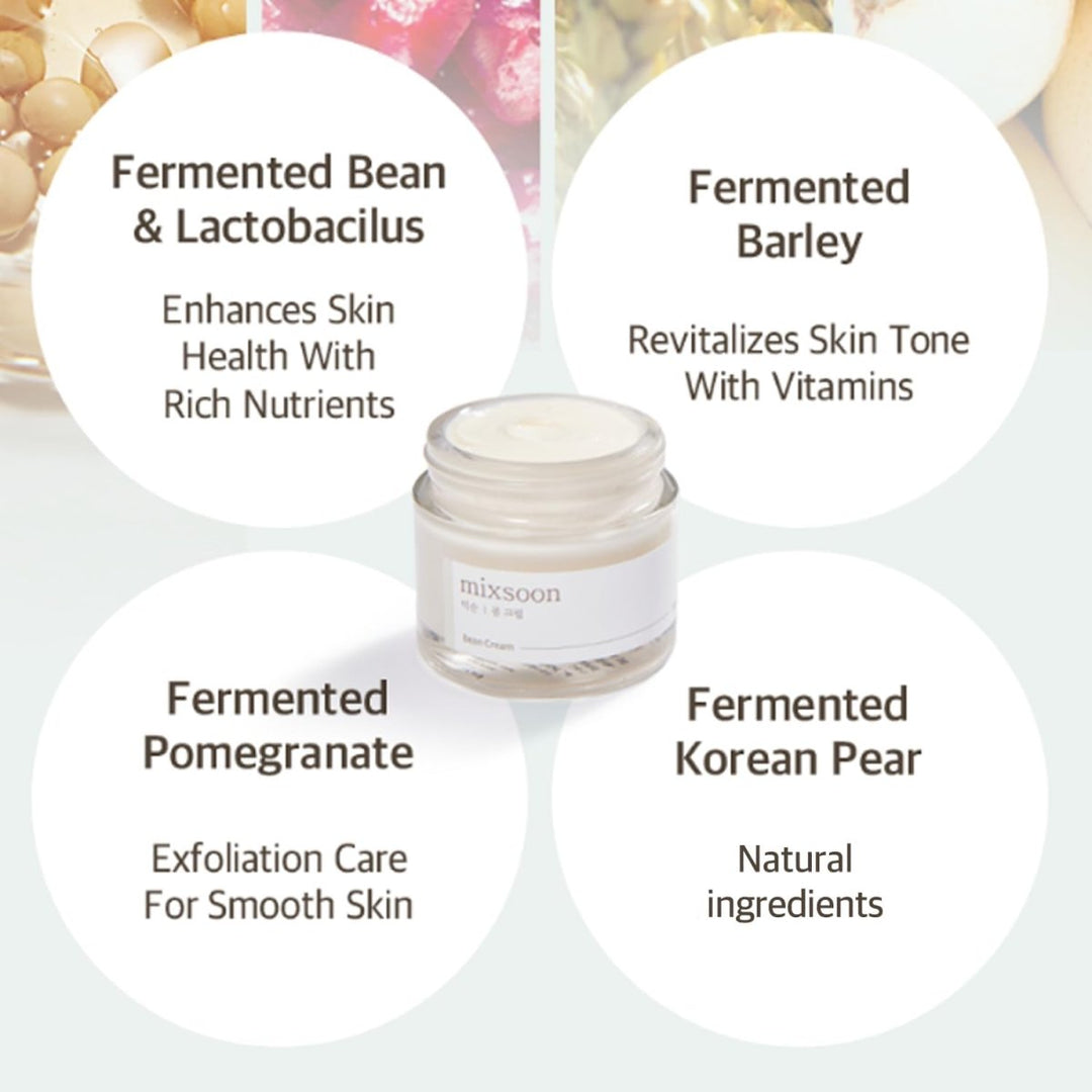 MIXSOON Bean Cream 50ml Health & Beauty oceanbuy.ca markham toronto free ship USA asian korean skincare