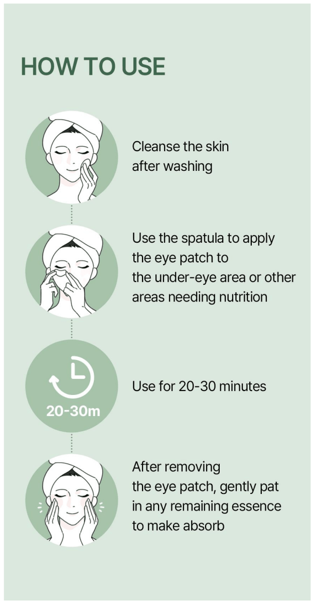 MIXSOON Cica - Hyal Eye Patch 84 g / 2.96 oz. (30 pairs) Eye Patch 17