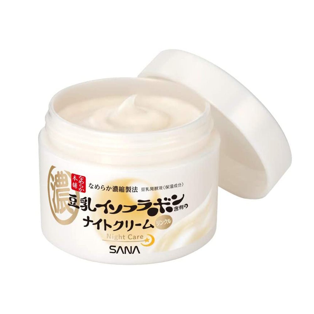 Nameraka Smooth Honpo Sana Isoflavone Wrinkle Night Cream 50g oceanbuy.ca markham toronto free ship USA asian korean skincare