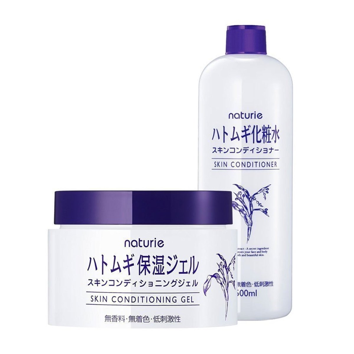 NATURIE Hatomugi Skin Conditioner & Gel Set Health & Beauty oceanbuy.ca markham toronto free ship USA asian korean skincare