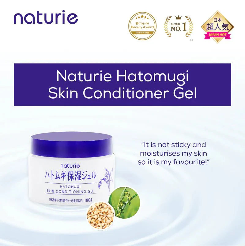 NATURIE Hatomugi Skin Conditioner & Gel Set Health & Beauty oceanbuy.ca markham toronto free ship USA asian korean skincare