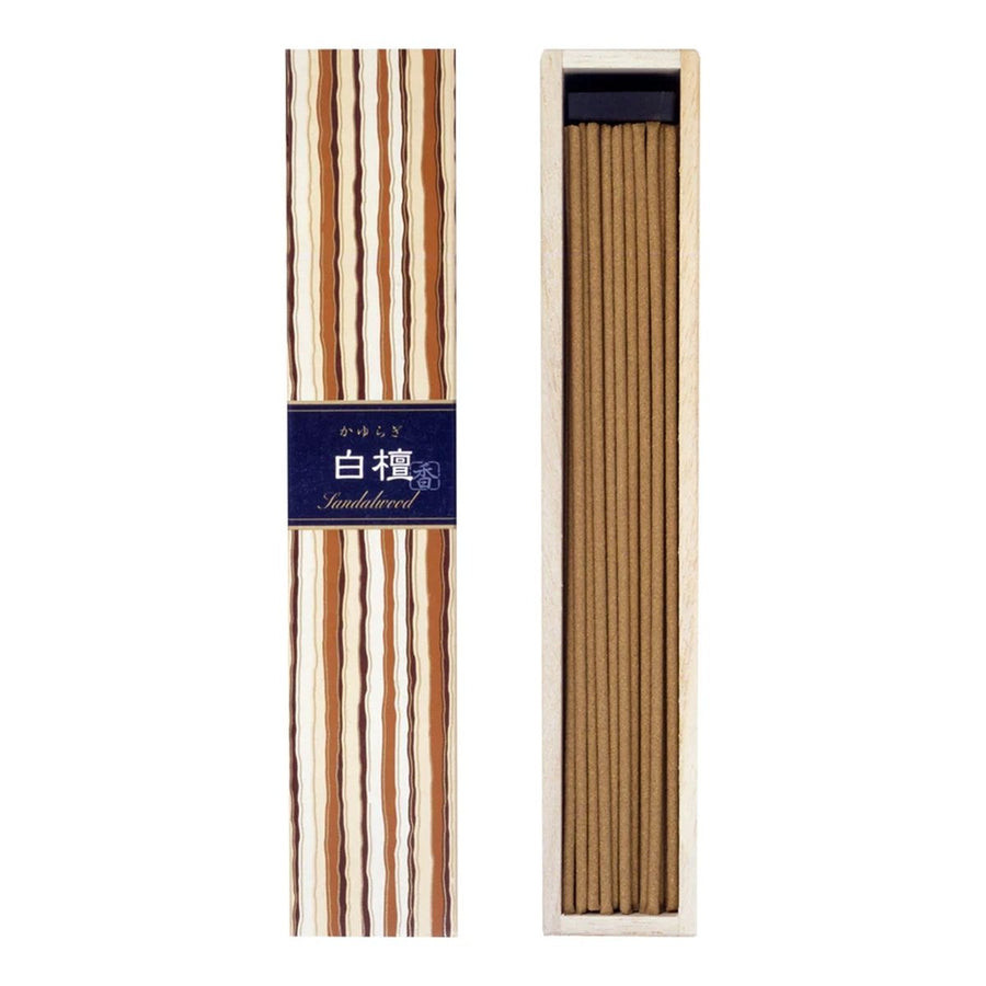 NIPPON KODO Incense Kayuragi Sandalwood Sticks 40 Sticks Home & Garden 1