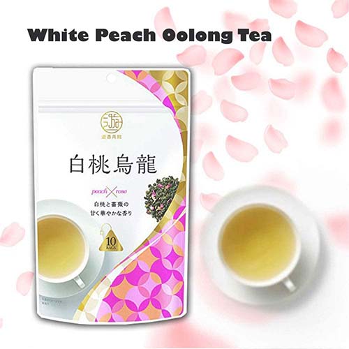 NITTON - Tea White Peach & Rose Oolong Tea 10pcs/Bag oceanbuy.ca markham toronto free ship USA asian korean skincare