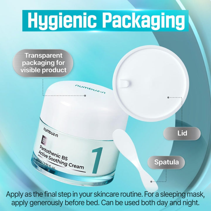 NUMBUZIN No.1 Pantothenic B5 Active Soothing Cream 80ml Health & Beauty oceanbuy beauty markham toronto free ship USA asian korean skincare