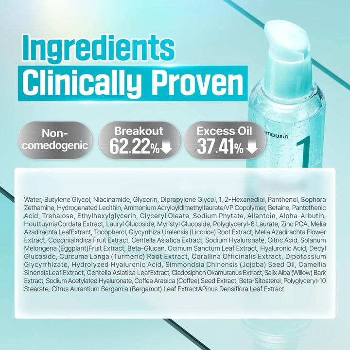 NUMBUZIN No.1 Pantothenic B5 Active Soothing Serum 50ml Health & Beauty oceanbuy beauty markham toronto free ship USA asian korean skincare