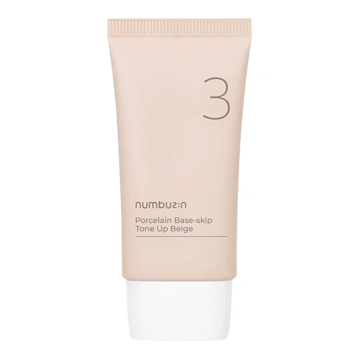 NUMBUZIN No.3 Porcelain Base - Skip Tone Up Beige SPF50+PA++++ 50ml (NPN 80134785) Health & Beauty Kbeauty markham toronto free ship USA asian korean