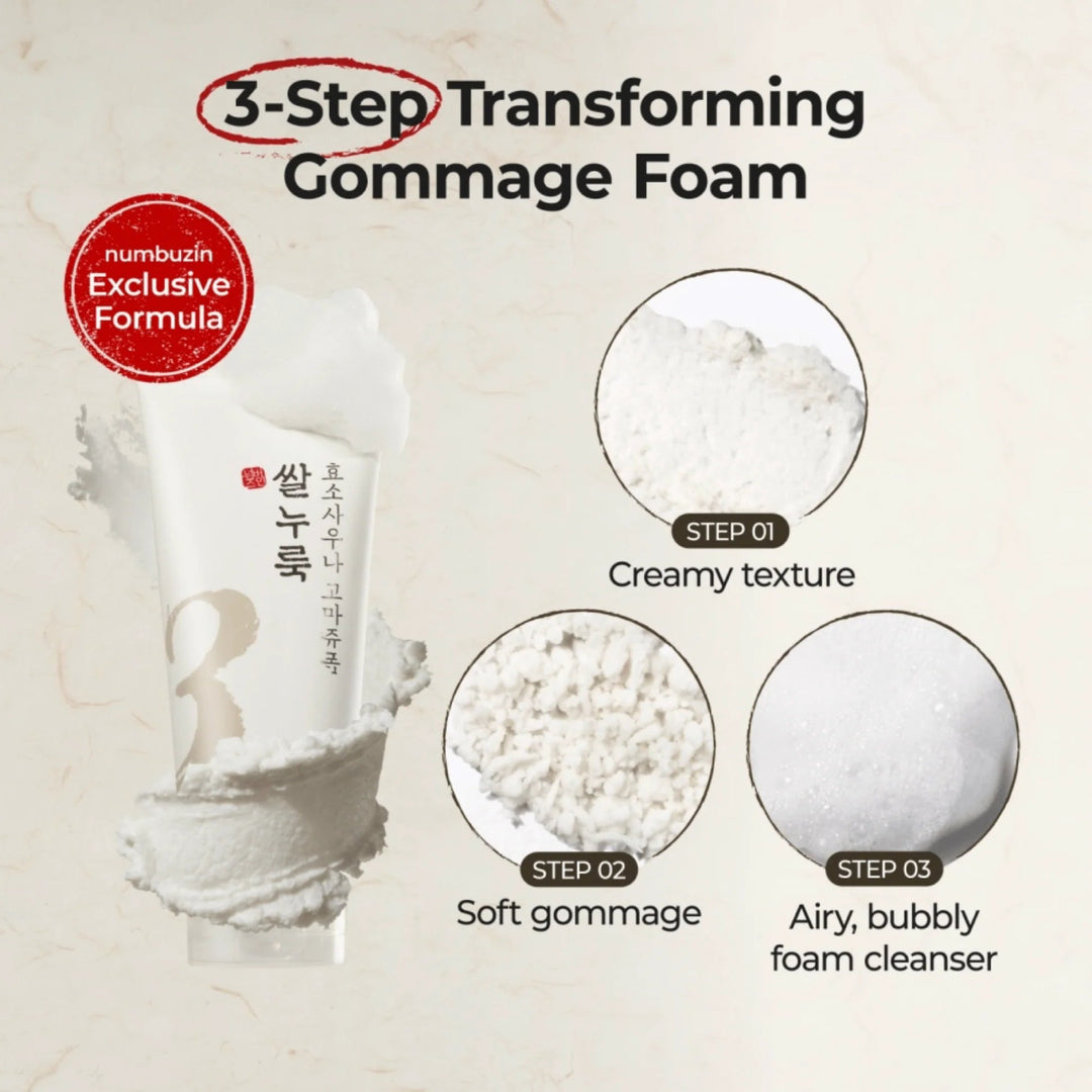 NUMBUZIN No.3 Rice Enzyme Skin Softening Cleansing Foam 170ml Health & Beauty oceanbuy beauty markham toronto free ship USA asian korean skincare