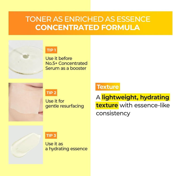 NUMBUZIN No.5+ Vitamin Boosting Essential Toner 200ml oceanbuy beauty markham toronto free ship USA asian korean skincare