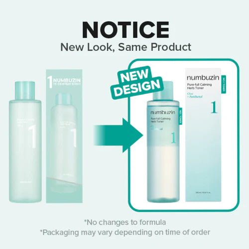 NUMBUZIN No.1 Pure - Full Calming Herb Toner 100ml Toner & Essence 3