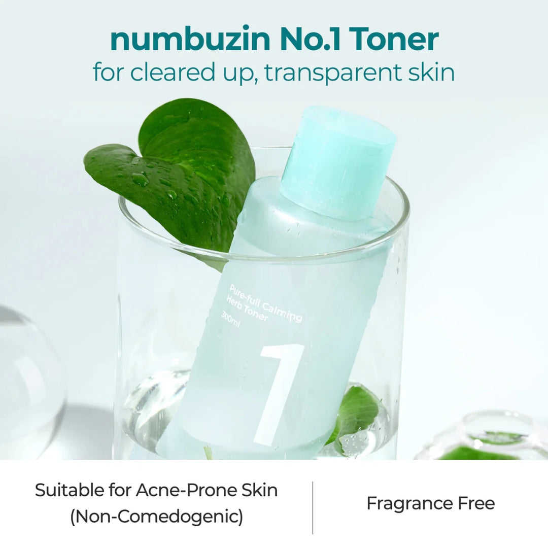 NUMBUZIN No.1 Pure - Full Calming Herb Toner 100ml Toner & Essence 4
