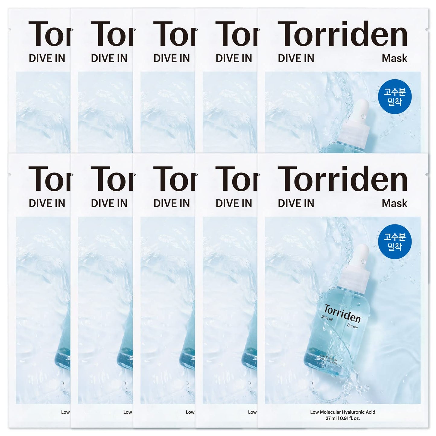 Torriden DIVE - IN Low - Molecular Hyaluronic Acid Masks 10EA Health & Beauty oceanbuy.ca markham toronto free ship USA asian korean skincare