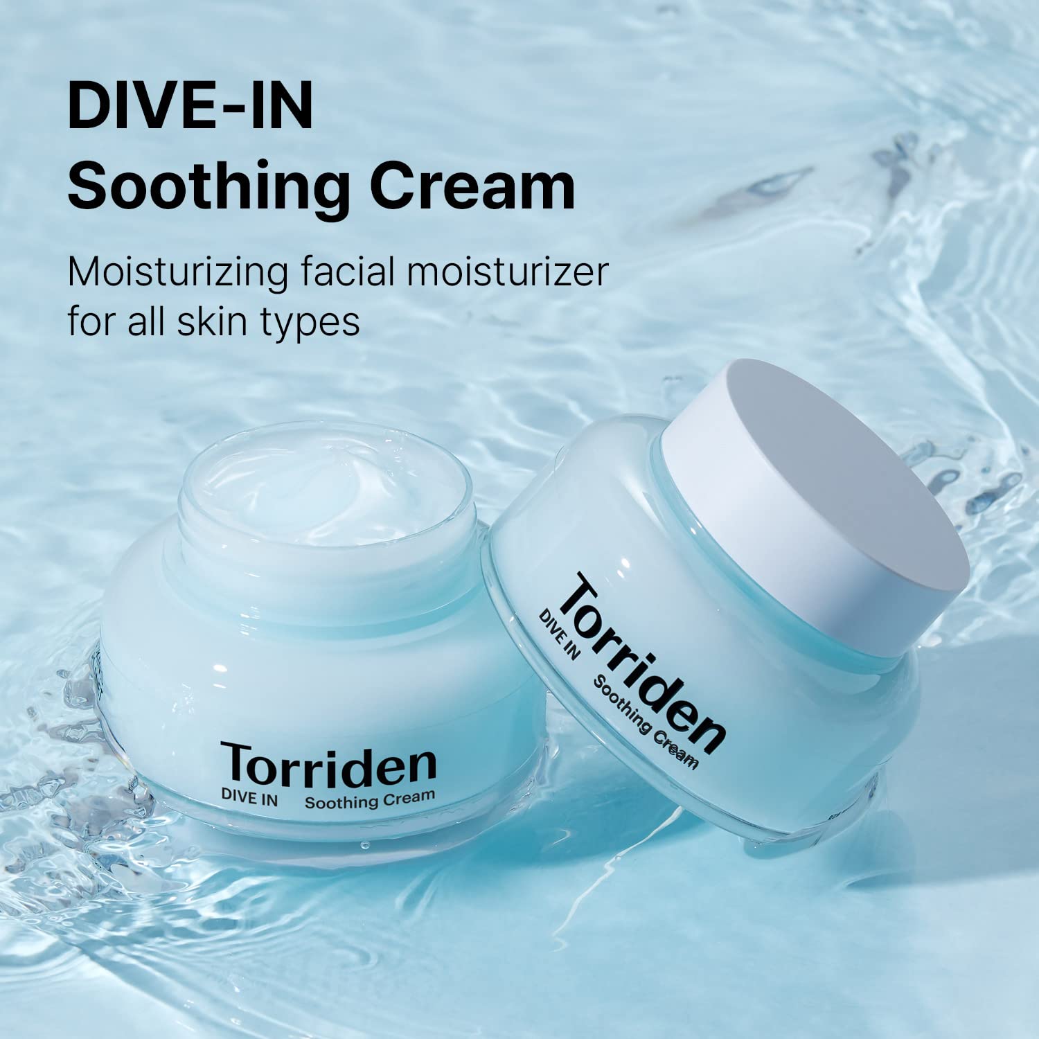 Torriden DIVE - IN Low - Molecular Hyaluronic Acid Soothing Cream 100ml Health & Beauty oceanbuy.ca markham toronto free ship USA asian korean skincare