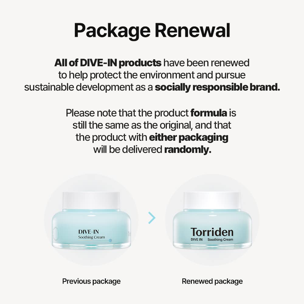 Torriden DIVE - IN Low - Molecular Hyaluronic Acid Soothing Cream 100ml Health & Beauty oceanbuy.ca markham toronto free ship USA asian korean skincare