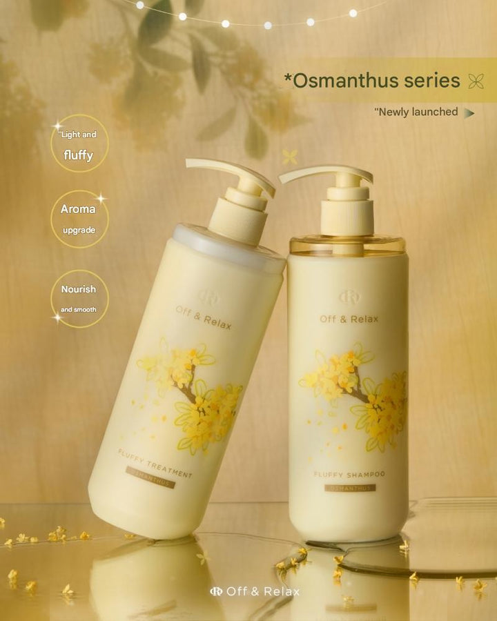 Off & Relax Refreshing Osmanthus Silky & Volumizing Treatment 260ml Conditioner 2
