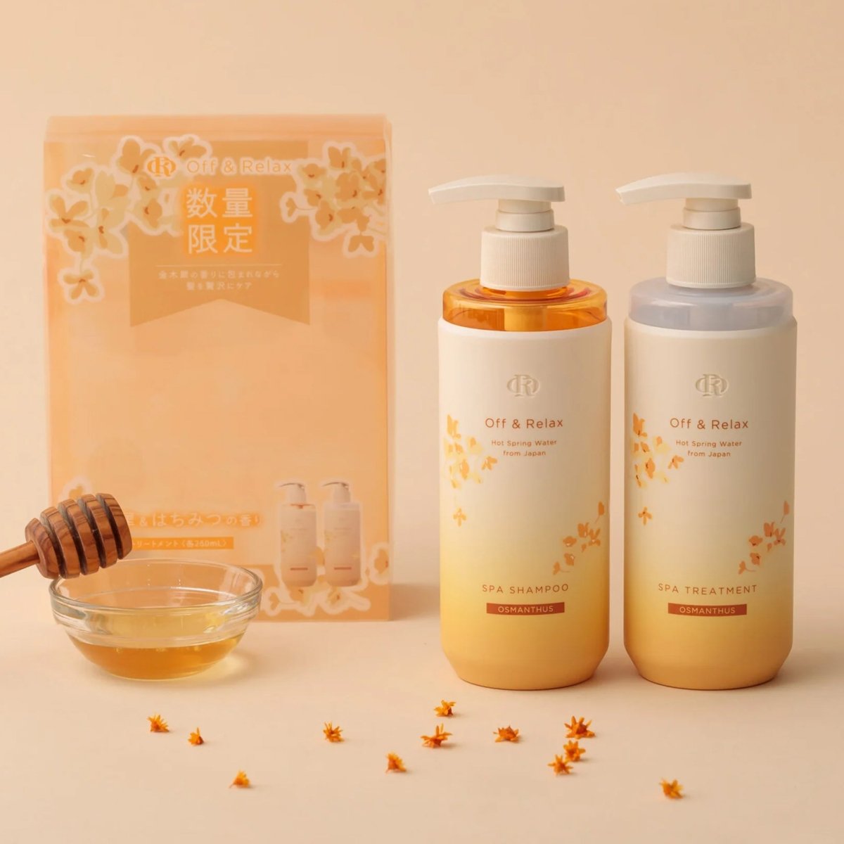 OFF & RELAX Osmanthus Limited Hair Care Set 260ml*2 Health & Beauty oceanbuy.ca markham toronto free ship USA asian korean skincare