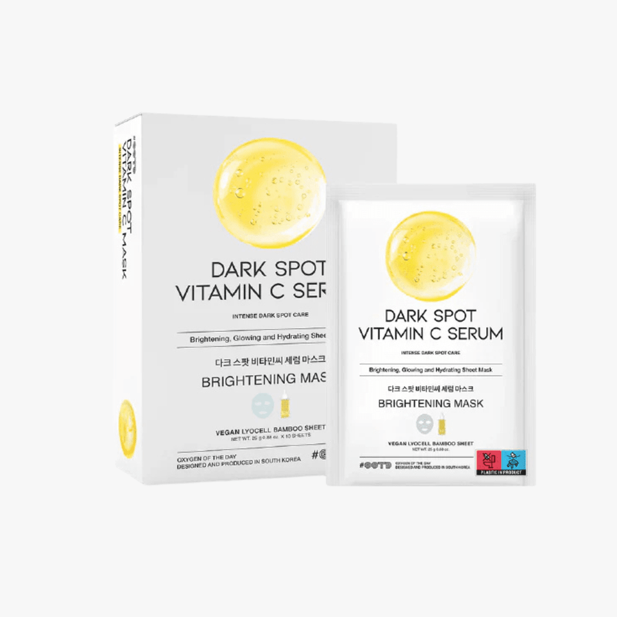 OOTD Dark Spot Vitamin C Serum Mask 10pcs Sheet Mask 1