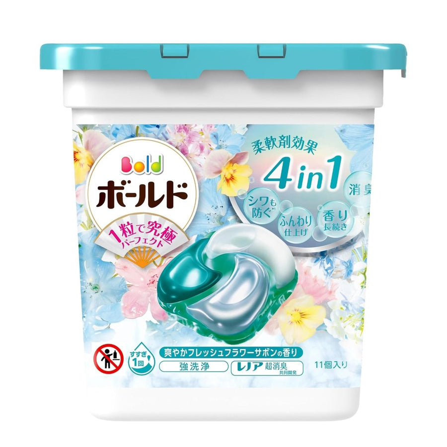 P&G Bold Gel Ball 4D Laundry Detergent 11Pcs - Fresh Flower Savon Home & Garden oceanbuy beauty markham toronto free ship USA asian korean skincare