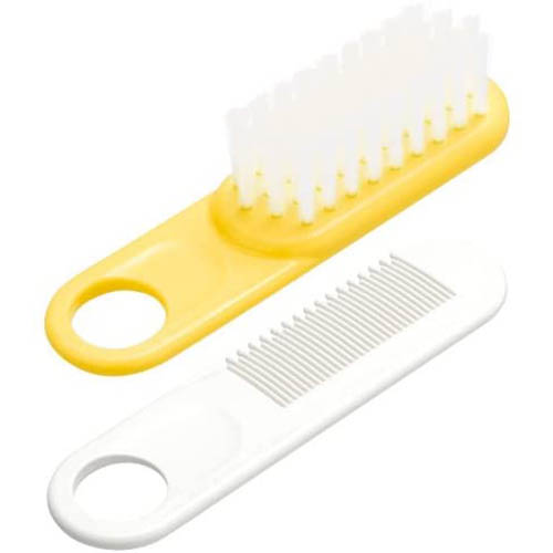 PIGEON Baby Comb &amp; Brush from 0 months oceanbuy.ca markham toronto free ship USA asian korean skincare