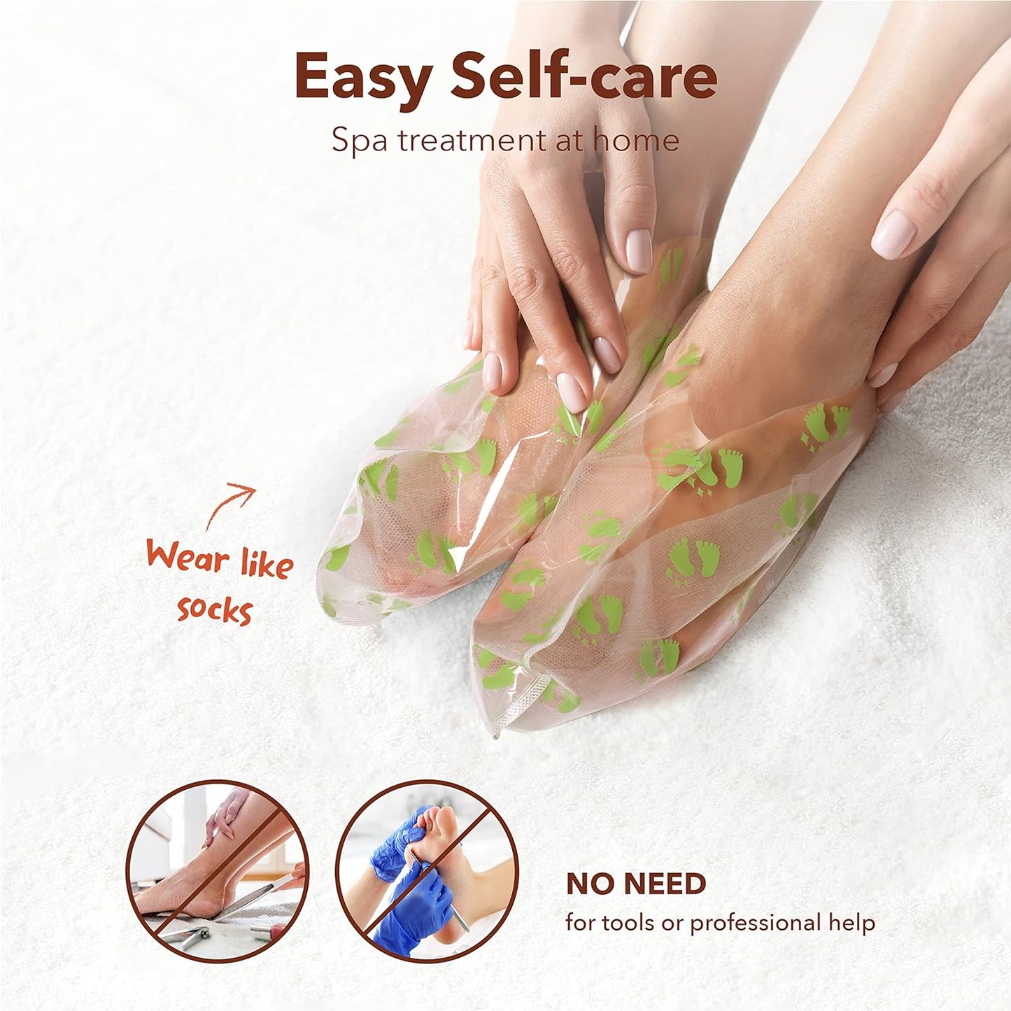 PUREDERM Exfoliating Foot Mask 1 Pair Health & Beauty oceanbuy.ca markham toronto free ship USA asian korean skincare