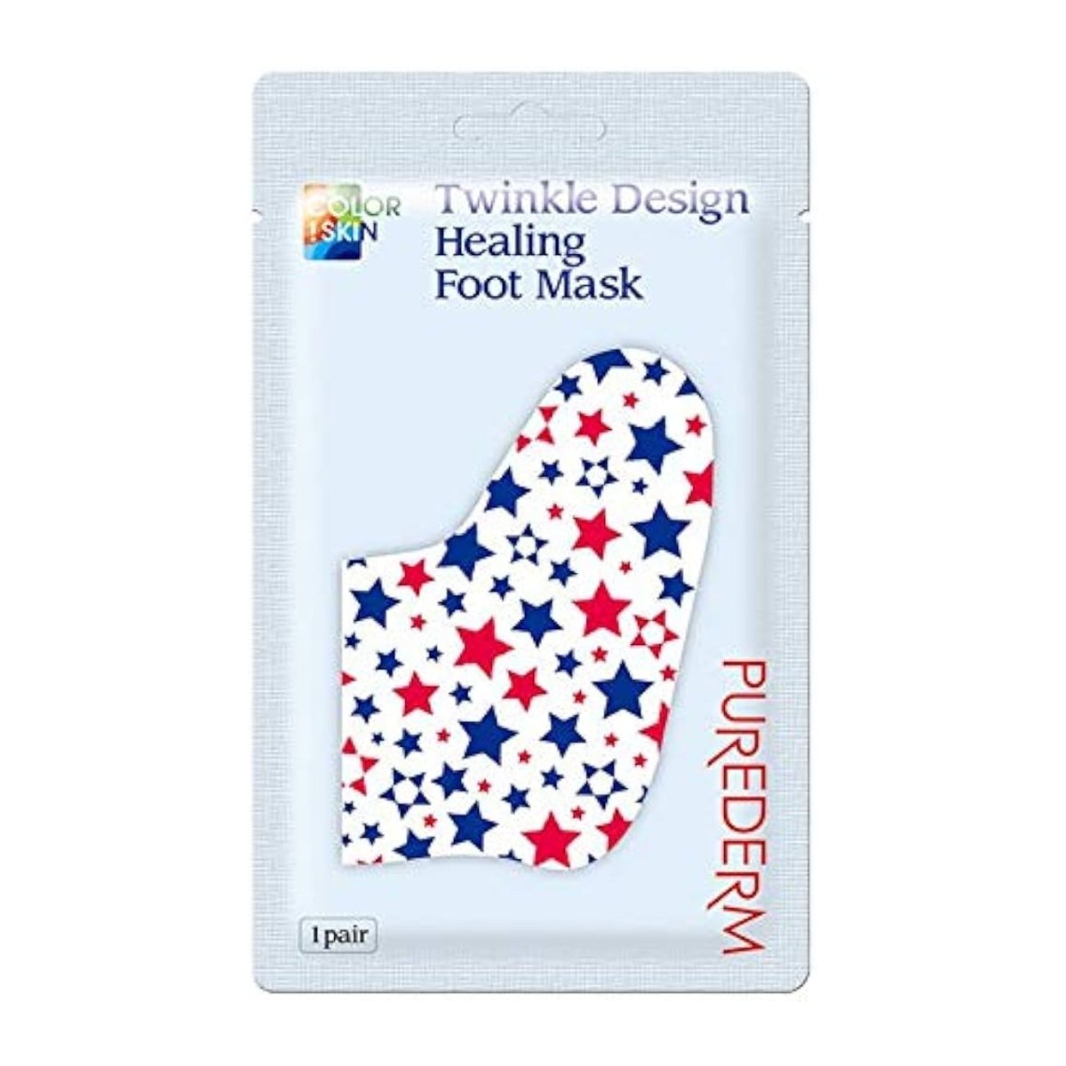 PUREDERM Twinkle Design Healing Foot Mask 1 Pair Health & Beauty oceanbuy.ca markham toronto free ship USA asian korean skincare