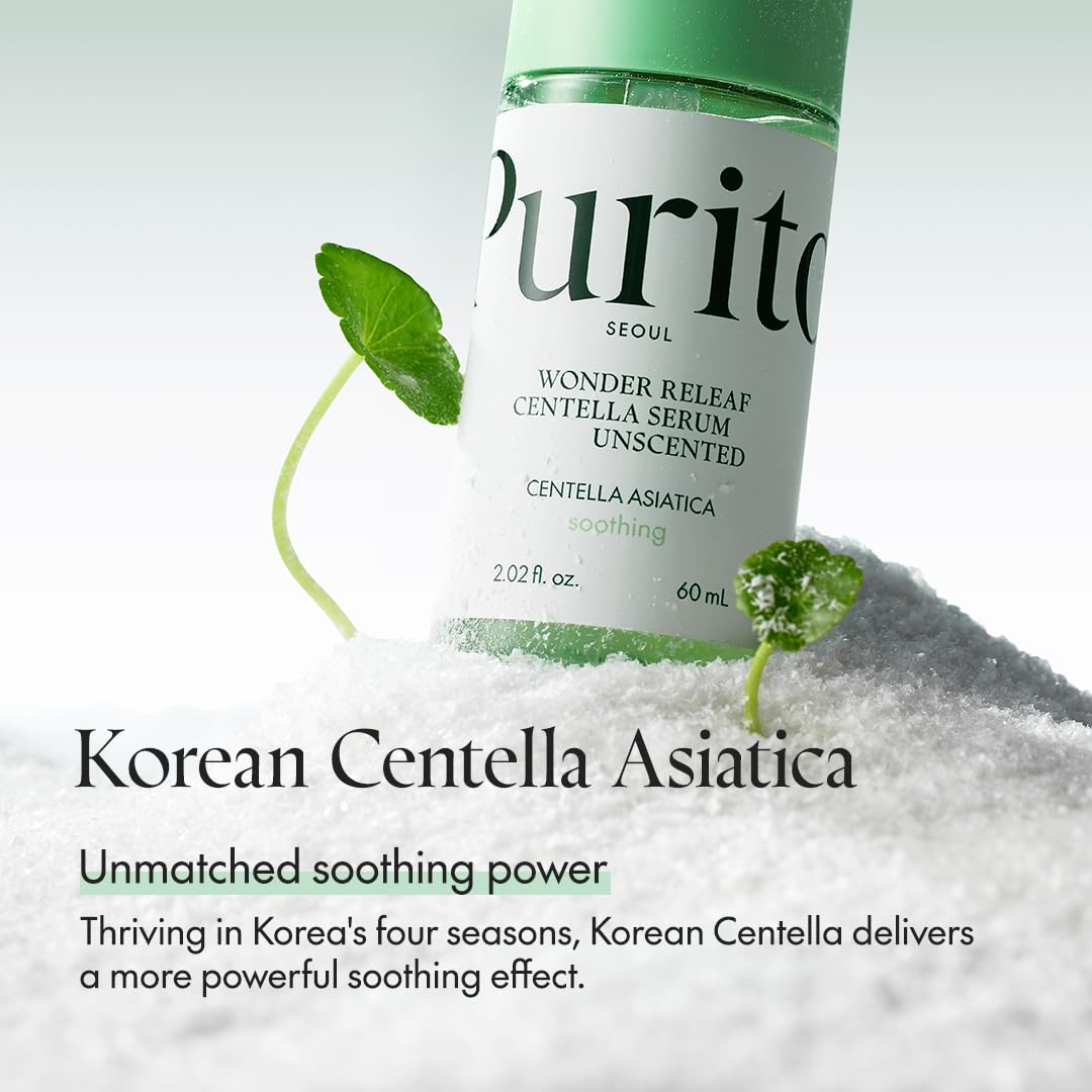 PURITO Wonder Releaf Centella Serum Unscented 60ml Health & Beauty oceanbuy.ca markham toronto free ship USA asian korean skincare