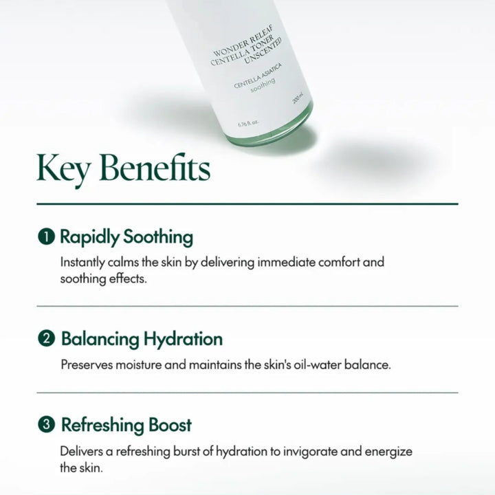 PURITO Wonder Releaf Centella Toner Unscented 200ml Health & Beauty oceanbuy beauty markham toronto free ship USA asian korean skincare