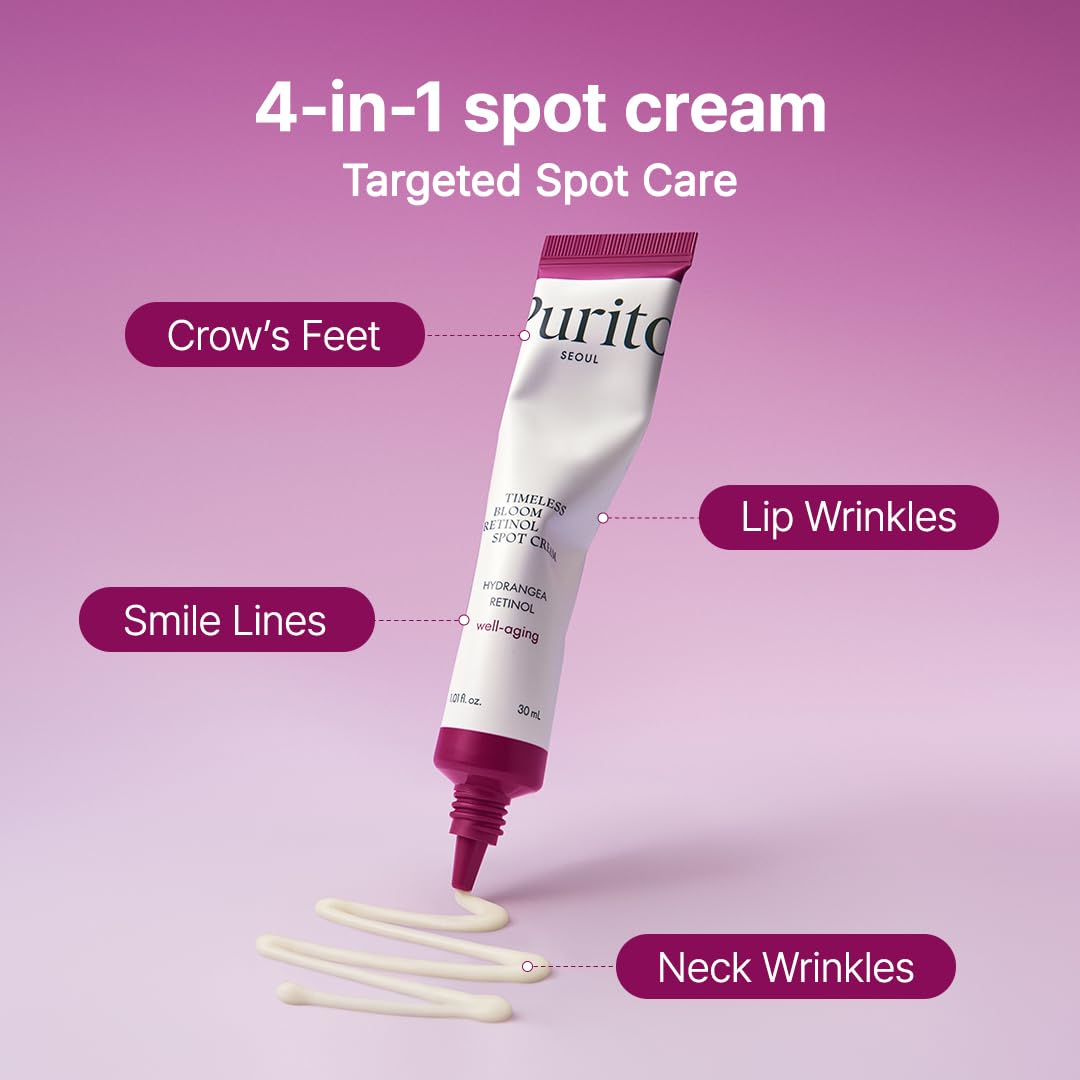 PURITO Timeless Bloom Retinol Spot Cream 30ml Health & Beauty 4