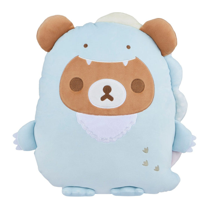 RILAKKUMA Chiarokoguma Flat Mochi Plush Pastel Blue - Size M Toys & Games oceanbuy beauty markham toronto free ship USA asian korean skincare