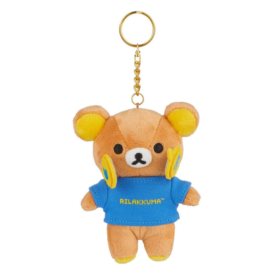 RILAKKUMA Gamer Keychain Plush Toys & Games oceanbuy beauty markham toronto free ship USA asian korean skincare