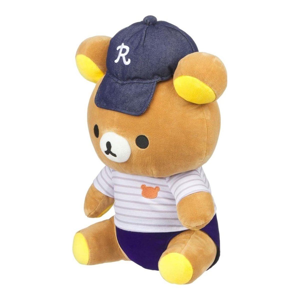 RILAKKUMA in Shirt and Baseball Hat Plush - Size M Toys & Games oceanbuy beauty markham toronto free ship USA asian korean skincare