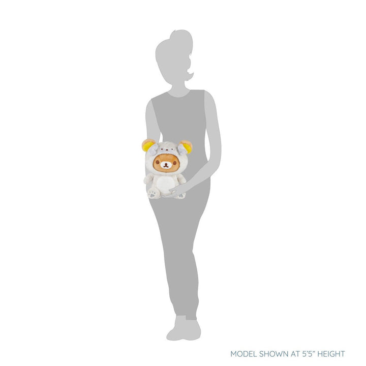 RILAKKUMA Pug Sitting Plush - Size M Toys & Games oceanbuy beauty markham toronto free ship USA asian korean skincare