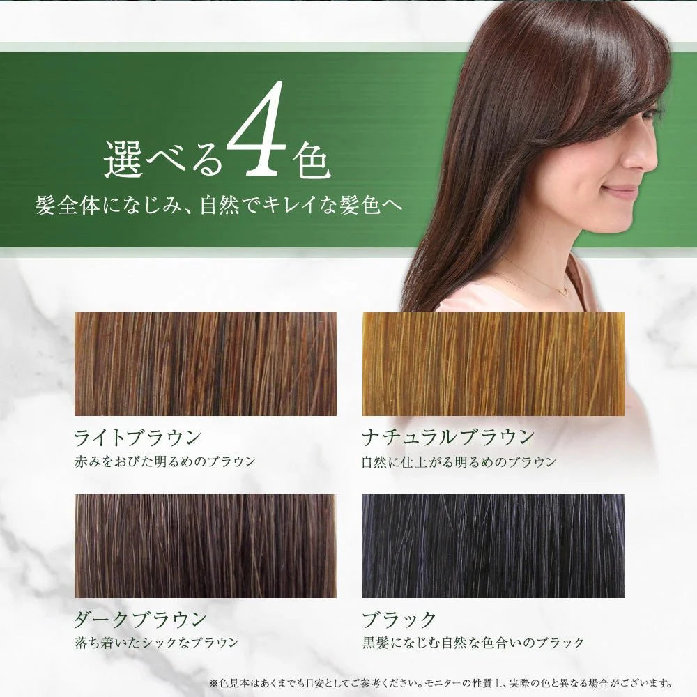 RISHIRI Kombu Natural Hair Color Treatment 200g - 4 Color to Choose Hair oceanbuy beauty markham toronto free ship USA asian korean skincare