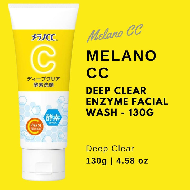 ROHTO Melano CC Deep Clear Enzyme Face Wash 130g Health & Beauty oceanbuy beauty markham toronto free ship USA asian korean skincare