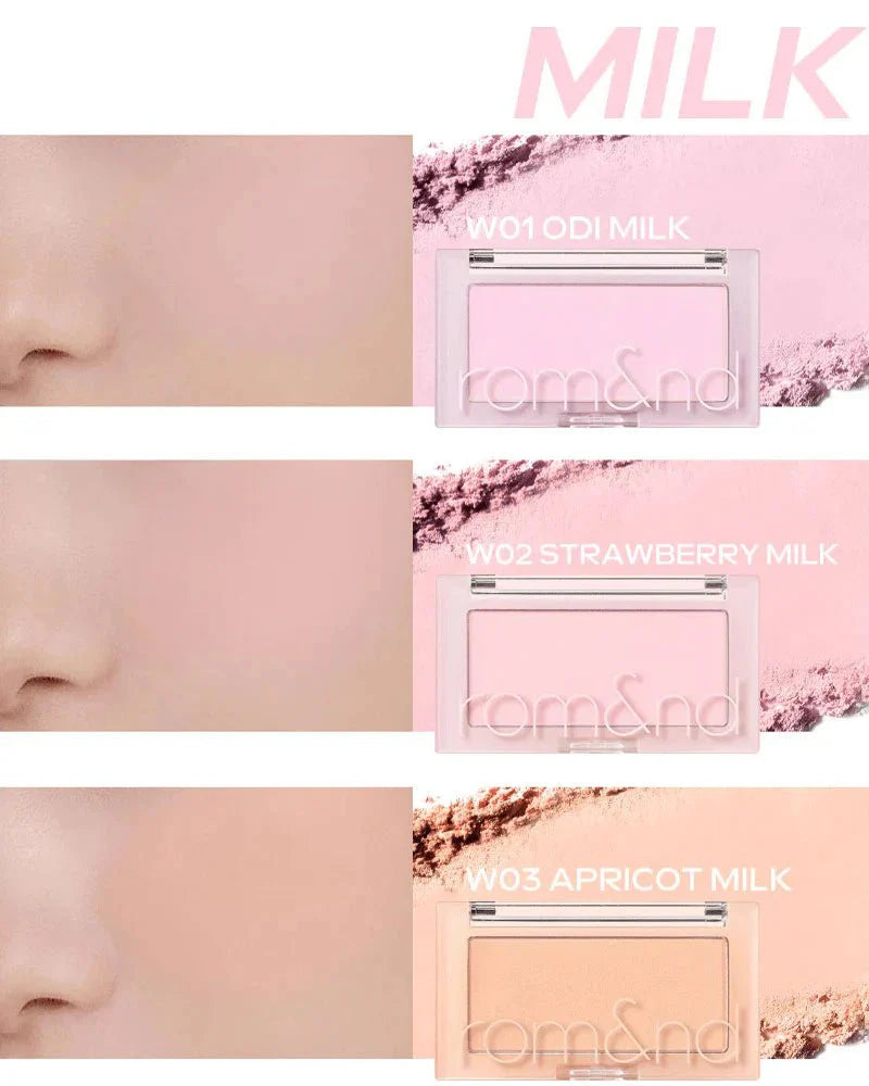 ROMAND Better Than Cheek 4g - W01 ODI MILK Health & Beauty oceanbuy.ca markham toronto free ship USA asian korean skincare