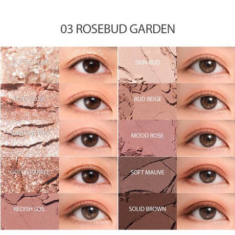 ROMAND Better Than Palette 8g - 03 Rosebud Garden Health & Beauty oceanbuy.ca markham toronto free ship USA asian korean skincare