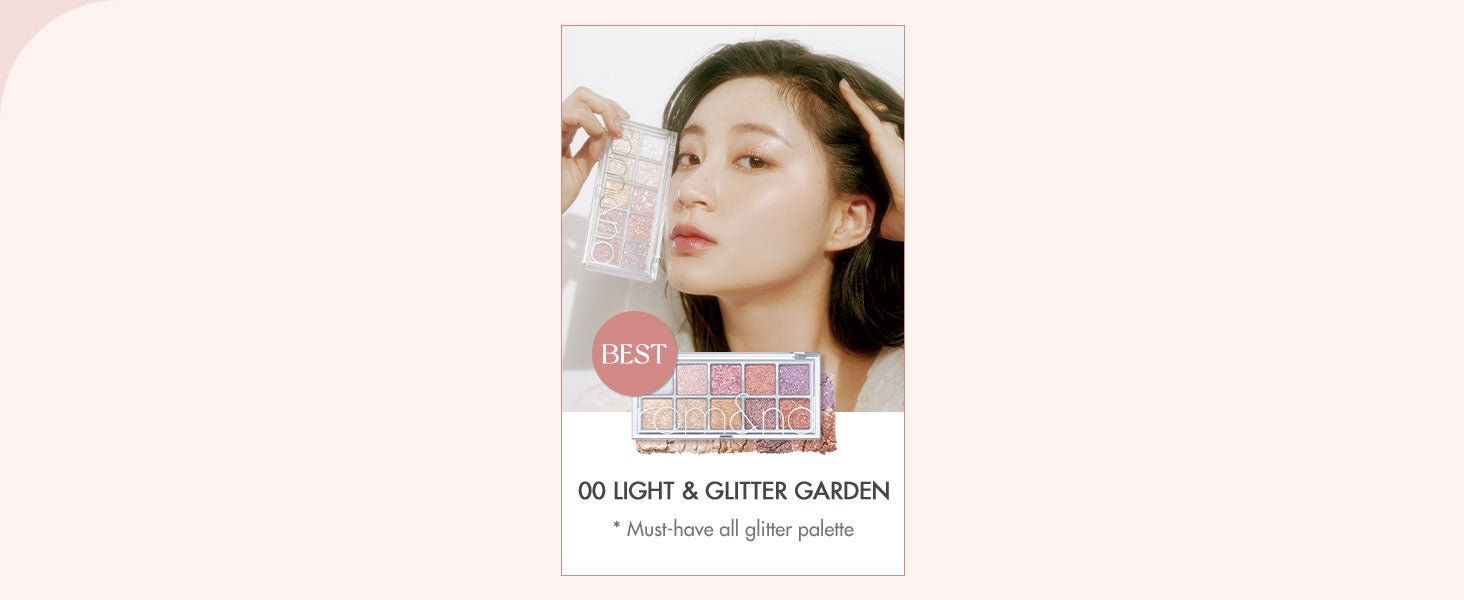 ROMAND Better Than Palette 8g - 00 Light & Glitter Garden Health & Beauty oceanbuy.ca markham toronto free ship USA asian korean skincare