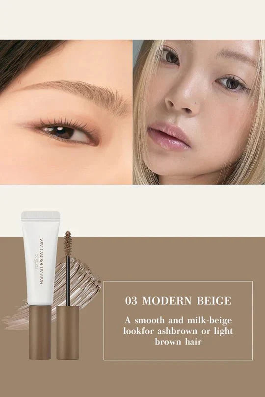 ROMAND Han All Brow Cara 9g - 03 Modern Beige Health & Beauty oceanbuy.ca markham toronto free ship USA asian korean skincare