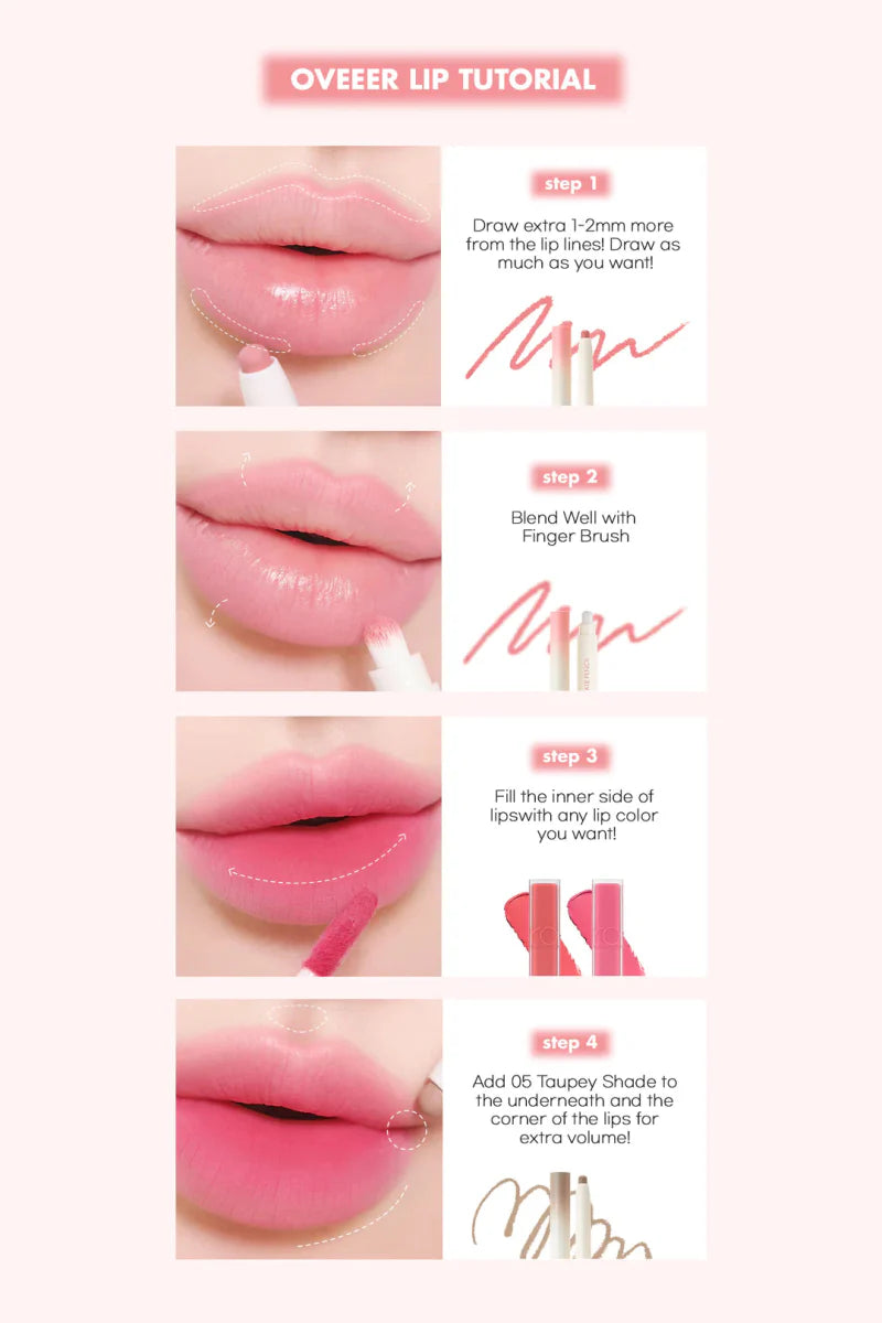 ROMAND Lip Mate Pencil - 5 Color to Choose Health & Beauty oceanbuy.ca markham toronto free ship USA asian korean skincare