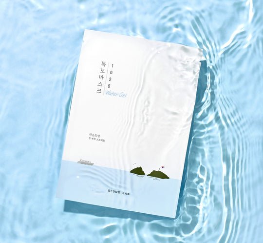 Round Lab 1025 Dokdo Water Gel Mask 10Pcs/Box oceanbuy.ca markham toronto free ship USA asian korean skincare