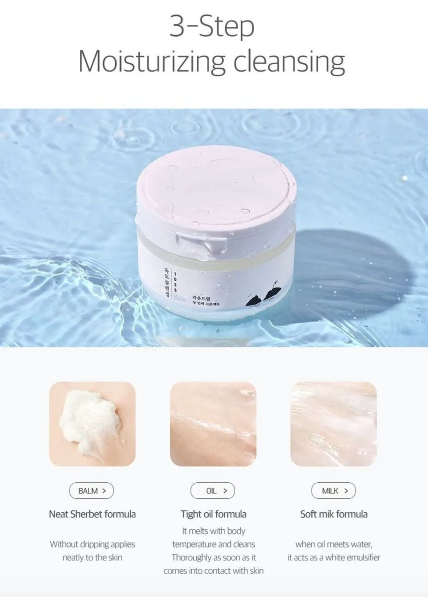 ROUND LAB 1025 Dokdo Cleansing Balm 100ml Health & Beauty