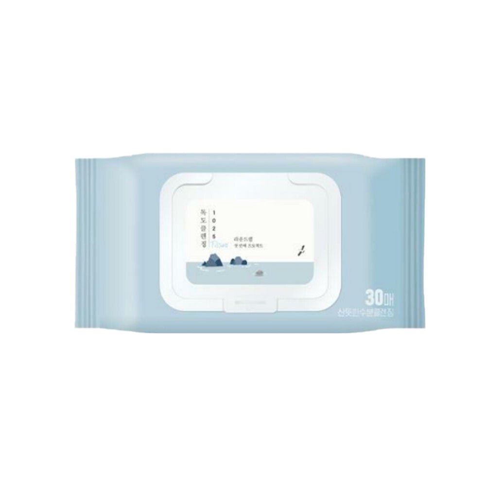 ROUND LAB 1025 Dokdo Cleansing Tissue 30 Sheets Makeup Remover 1