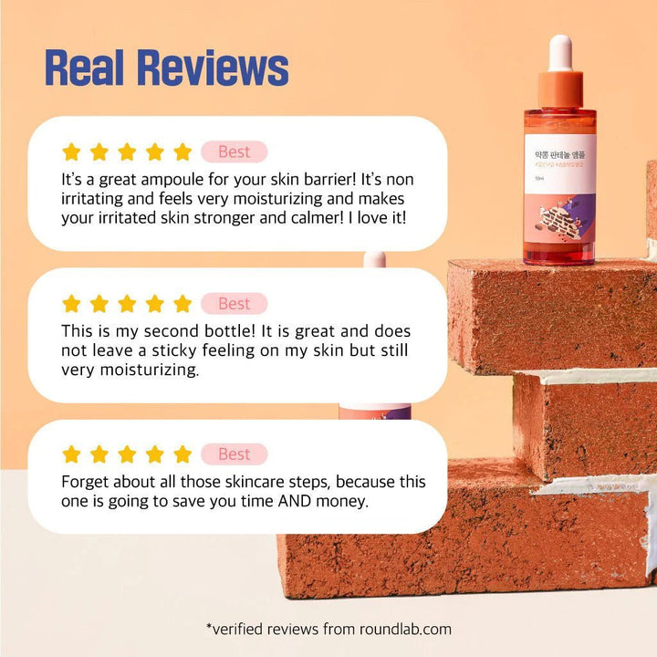 ROUND LAB Soybean Panthenol Ampoule 50ml Health & Beauty